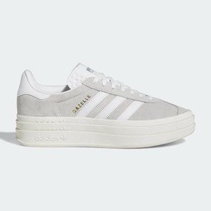 Women's Adidas Originals Gazelle Bold in Light Gray - Size 6.5 - HQ6893